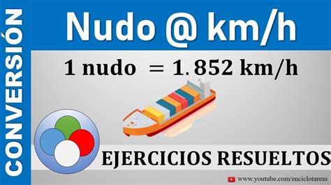 un nudo cuantos km son|Convertir Nudos a Kilómetros por hora (knot → km/h)